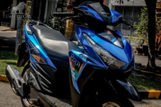 Vario 150 độ hài hòa với bộ cách Chrome độc đáo