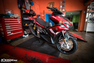 Yamaha Aerox 155 phiên bản Red Hare đậm chất chơi