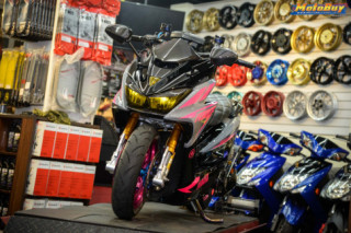 Yamaha Force 155 độ với màn bức phá đầy ấn tượng của biker nước bạn