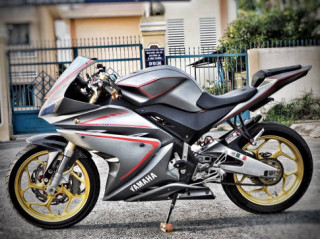 Yamaha R125 độ đầy chất chơi khai xuân đầu năm của dân chơi Việt