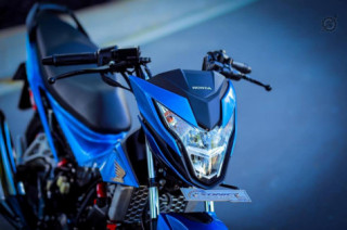 Chiến mã xanh Sonic 150 sở hữu dàn chân lưỡi lam siêu bén