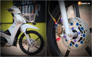 Future độ phong cách Wave 125 tặng cho ba mẹ đi chợ