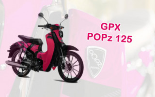 GPX POPz 125 2019 ra mắt thiết kế mới với giá bán 31 triệu đồng