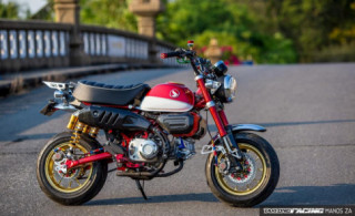 Honda Monkey 125 ấn tượng với phiên bản full đồ chơi bên đất thái