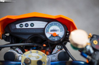 Kawasaki KSR 110 độ siêu khiếp khi mới lăn bánh 3km trên đất Thái