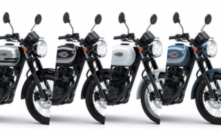 Kawasaki W175 2019 với loạt màu sắc mới đầy cá tính