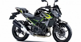 Kawasaki Z400 2020 bổ sung màu mới với đặc trưng khung màu xanh lá
