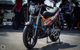 Mãn nhãn với Sonic 125 độ đẹp không đối thủ vừa mới được ra lò