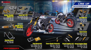 MT-15 2019 được Yamaha ra mắt hơn 20 phụ kiện đồ chơi chính hãng