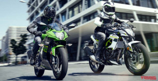 Ninja 125 2019 và Z125 2019 Với Khối động cơ DOHC đầy mạnh mẽ