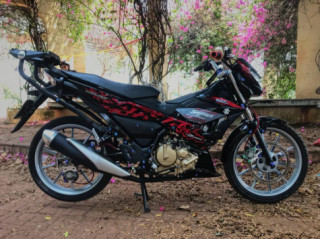 Raider 150 độ thành Satria cùng dàn đồ chơi đỉnh không cần chỉnh