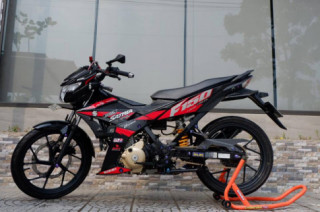 Raider 150 lột xác đầy chuẩn mực với phong cách Satria khó nhận ra