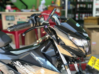 Satria 150 độ con quái vật tốc độ sở hữu dàn chân Sonic đẹp lạ lùng