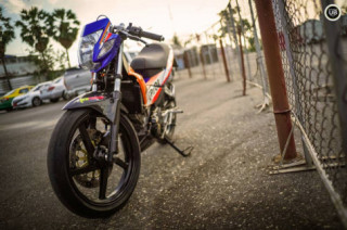 Sonic 125 phiên bản nâng cấp với dàn đồ chơi Nissin đắt đỏ
