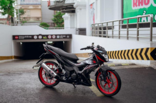 Sonic 150 độ ấn tượng với cặp heo dầu Brembo hàng hiếm