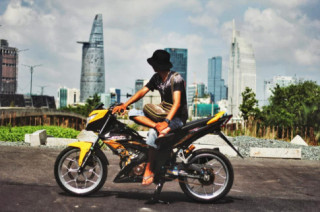 Sonic 150 độ cực chất và đắt giá của dân chơi Sài Gòn