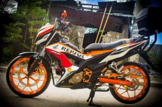 Sonic 150 độ full đồ chơi Racingboy của Biker nước ngoài