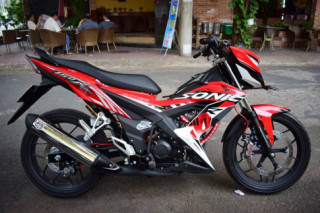Sonic 150r độ - bản nâng cấp hàng hiệu của một Biker Việt