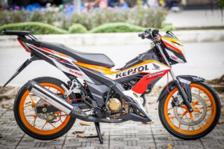 Sonic 150R - Mẫu HyperUnderbone được độ mạnh mẽ của biker miền tây
