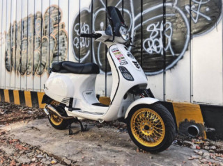 Vespa LX với bản nâng cấp mới lạ, độc đáo và đầy cá tính