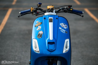 Vespa S 125 độ với ghi đông trần siêu độc đi kèm dàn chân đẳng cấp