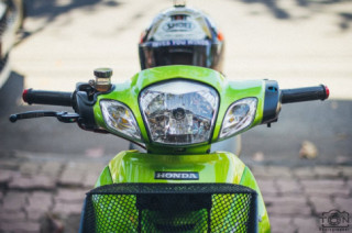 Wave 125 độ bản nâng cấp lung linh với loạt đồ chơi chất