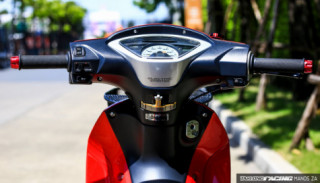 Wave 125 độ chất chơi với hệ thống phanh trước nâng cấp siêu khiếp