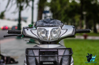 Wave 125 độ dàn chân khó thở bởi loạt nâng cấp đầy ma mị