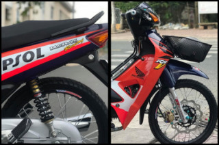 Wave độ phiên bản Repsol sở hữu đồ chơi chuẩn không cần chỉnh
