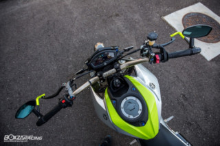 Yamaha M- Slaz độ lột xác ngoạn mục với dàn chân siêu kinh điển