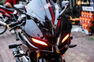 Yamaha R15 V3 độ: chiến thần bóng đêm lộ diện với ống xả SAMSUNG kịch độc