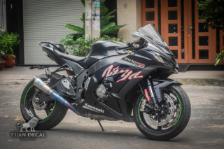 ZX10R bản độ nhẹ nhàng với bộ cánh phản quang đầy sức hút