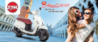 Attila 125 2020 ra mắt với thiết kế thời trang có giá 32,9 triệu đồng