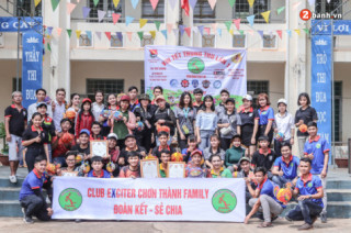 CLB Exciter Chơn Thành Family vui ‘Tết Trung Thu’ tại xã Quang Minh