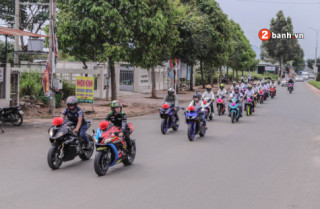 Dàn xe Yamaha Exciter rước dâu hoành tráng tại Bà Rịa - Vũng Tàu