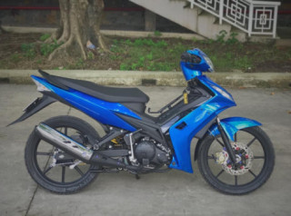 Exciter 135 bản độ sơ sài của cậu bé học sinh Núi Bà Đen