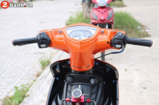 Exciter 135 lột xác đầy chất chơi với tông màu cam nổi bật
