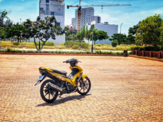 Exciter 135 trở nên lung linh hơn sau khi ‘Thay đổi kết cấu’