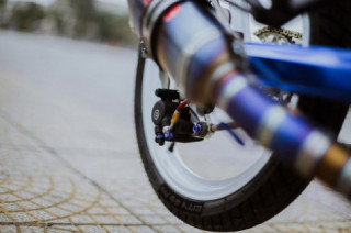 Exciter 150 mới lạ hơn trong dàn chân mang đậm phong cách Malay