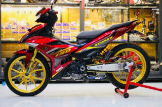 Exciter 150 nâng cấp toàn bộ với dàn đồ chơi cực kì giá trị