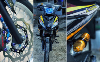 Exciter 2010 độ kiểng leng keng đầy ấn tượng của biker Việt