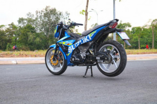 Phiên bản Raider 150 độ hai đĩa trước đầu tiên ở Việt Nam