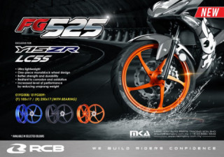 Racingboy Việt Nam tung ra mẫu mâm CNC mới dành cho Exciter 150