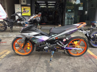 Y15ZR độ đầy nổi bật với phong cách Exciter 150 của dân chơi xe Malaysia