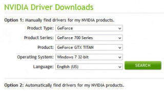 Cách tìm driver cho card màn hình rời NVIDIA