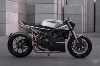 DUCATI 848 EVO CAFE RACER CỦA MOTOCREW