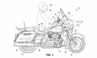 Harley-Davidson tiết lộ bằng sáng chế hệ thống phanh tự động khẩn cấp