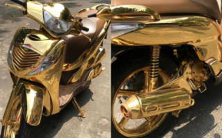 Honda SH được cho là ‘mạ vàng’ rao bán với giá 1,5 tỷ đồng