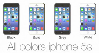 iPhone 5S bản concept tuyệt vời lộ diện