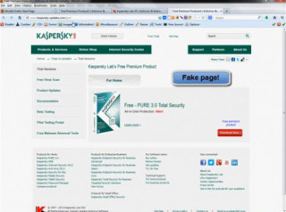 Lỗ hổng bảo mật trên website của Kaspersky